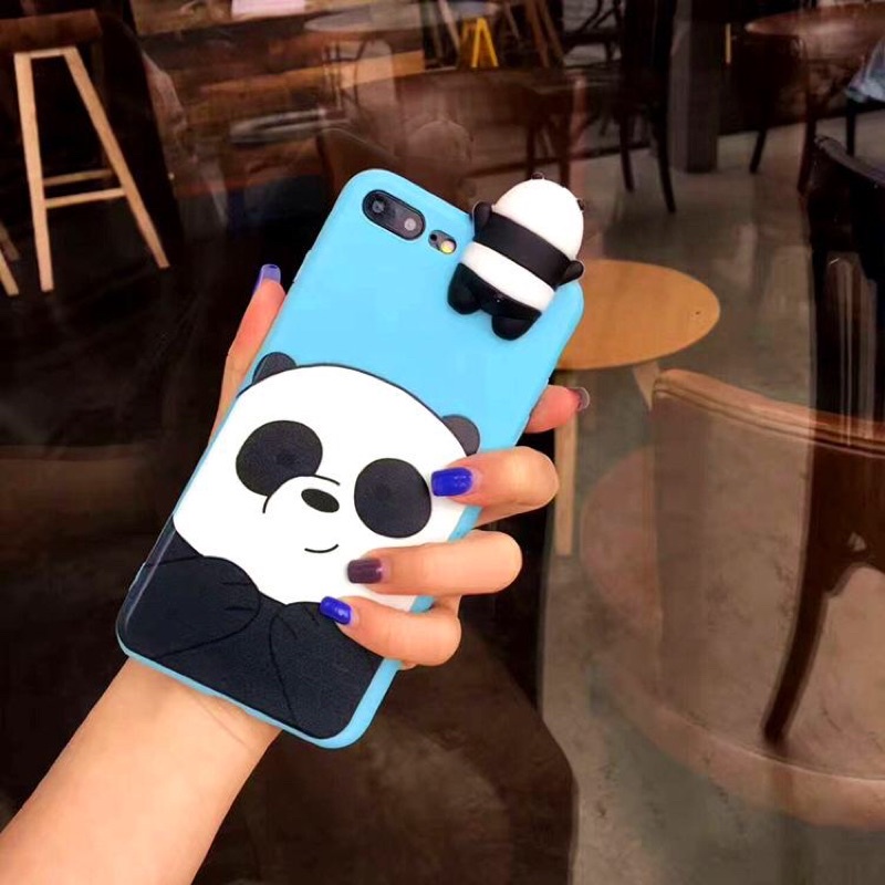 Ốp lưng IPhone Xr gấu Panda siêu cute