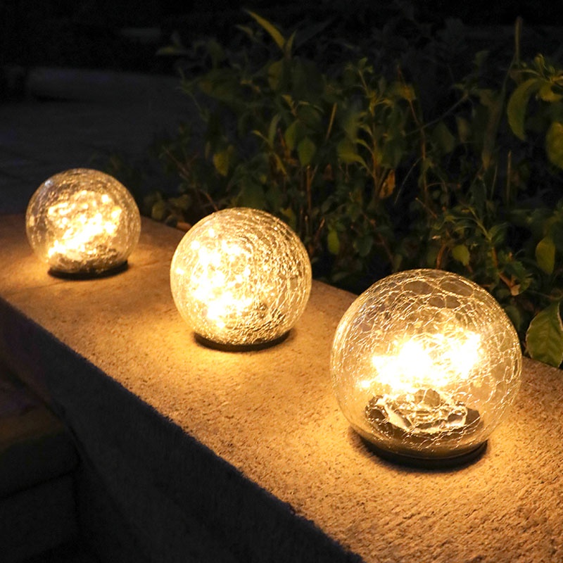 Đèn Led Năng Lượng Mặt Trời Chống Thấm Nước Trang Trí Sân Vườn