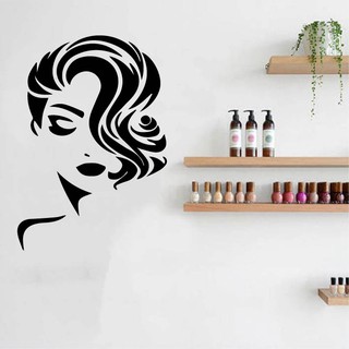 Decal Trang Trí Cửa Tiệm Nail - Spa - HairSalon - Nối Mi, Nổi bật thu hút khách hàng(P8/9)