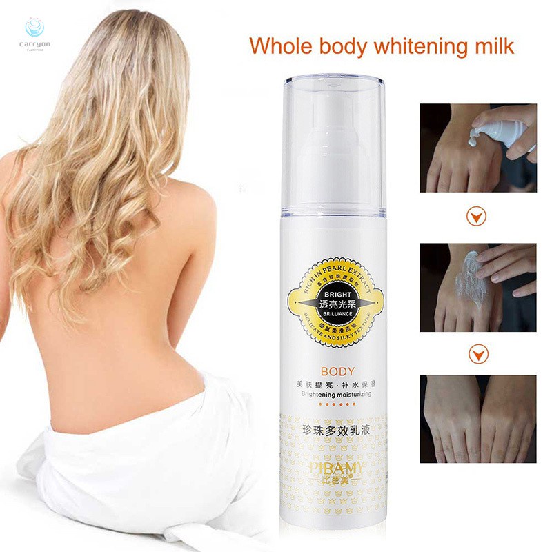 Skin Whitening Bleaching Cream Beauty Lasting Moisture Neck Knee Moisturing Brightening Body