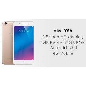 điện thoại Vivo Y66 2sim (3GB/32GB) MỚI Chính Hãng, màn hình 5.5inch