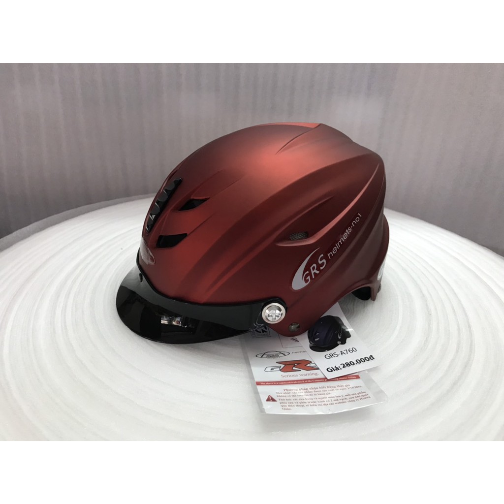 Nón bảo hiểm 1/2 Grs A760