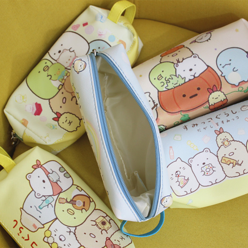 Túi Đựng Bút Cỡ Lớn In Hoạt Hình Sumikko Gurashi Kiểu Nhật Bản Dễ Thương