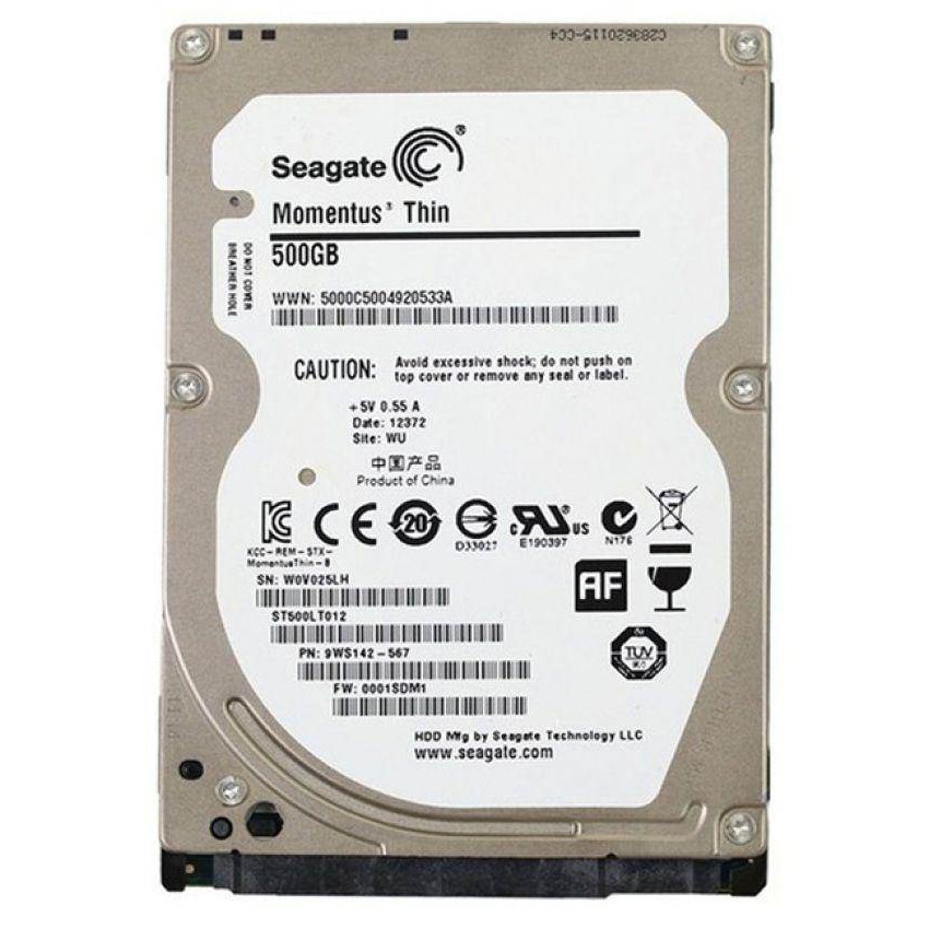 Ổ cứng laptop HDD 1TB/500G/320G/250G/160G hàng chính hãng