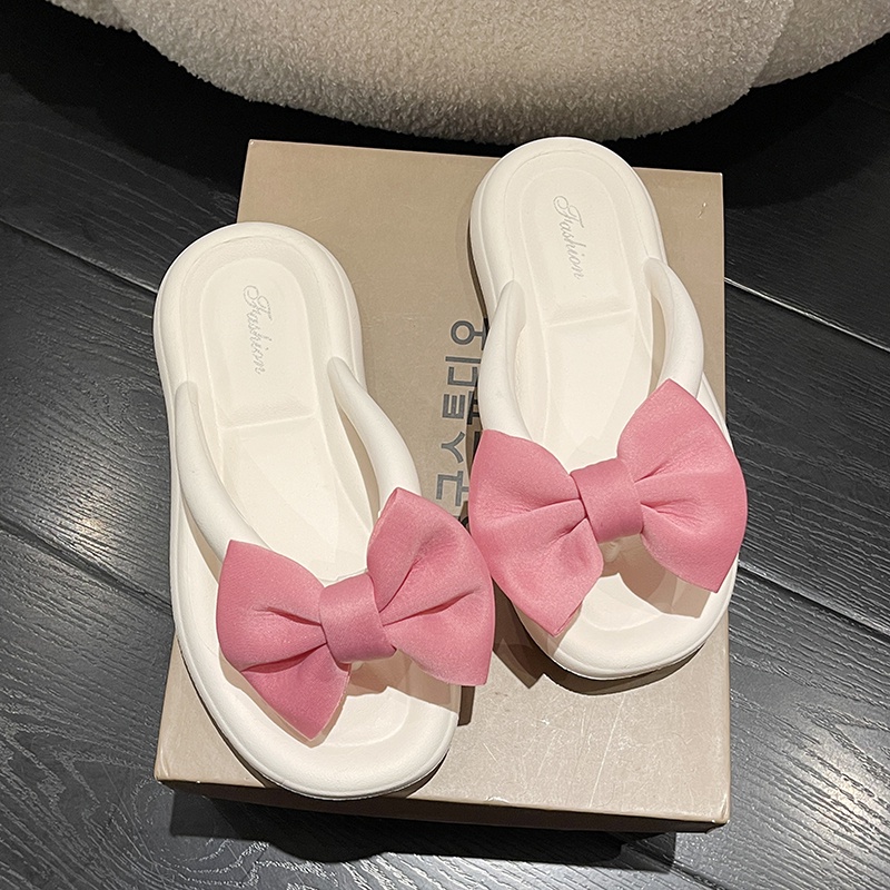 💘 Dép Nữ Xỏ Ngón Đính Nơ Thời Trang 💘 Dép Đi Biển 💘 thiết kế mới