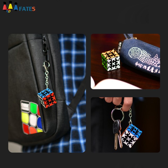 Móc Khóa Hình Khối Rubik 3x3 Mini