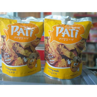 Snack da cá Pati vị trứng muối 50gr