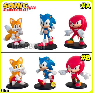 Set 3 Mô Hình Nhân Vật sonic the hedgehog