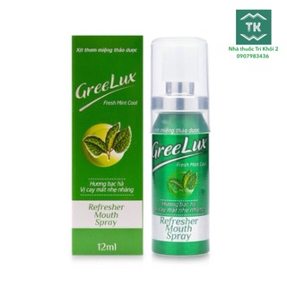 Greelux xịt thơm miệng thảo dược