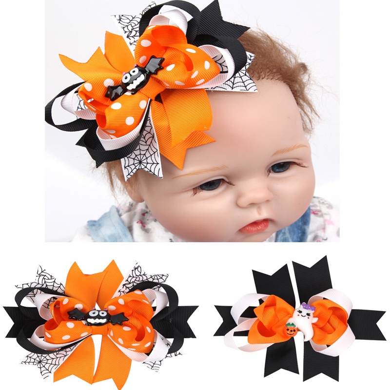 Kẹp Tóc Phong Cách Halloween Đáng Yêu Cho Bé Gái