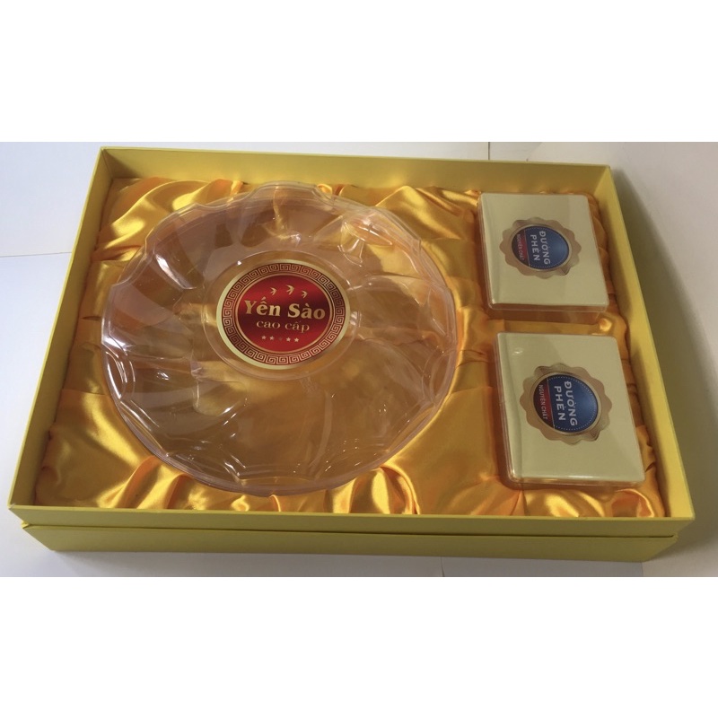 BỘ HỘP HOA MAI MẪU ĐON CÓ 2 KHAY ĐỰNG ĐƯỜNG TÁO (CÓ HỘP NHỰA) | BigBuy360 - bigbuy360.vn