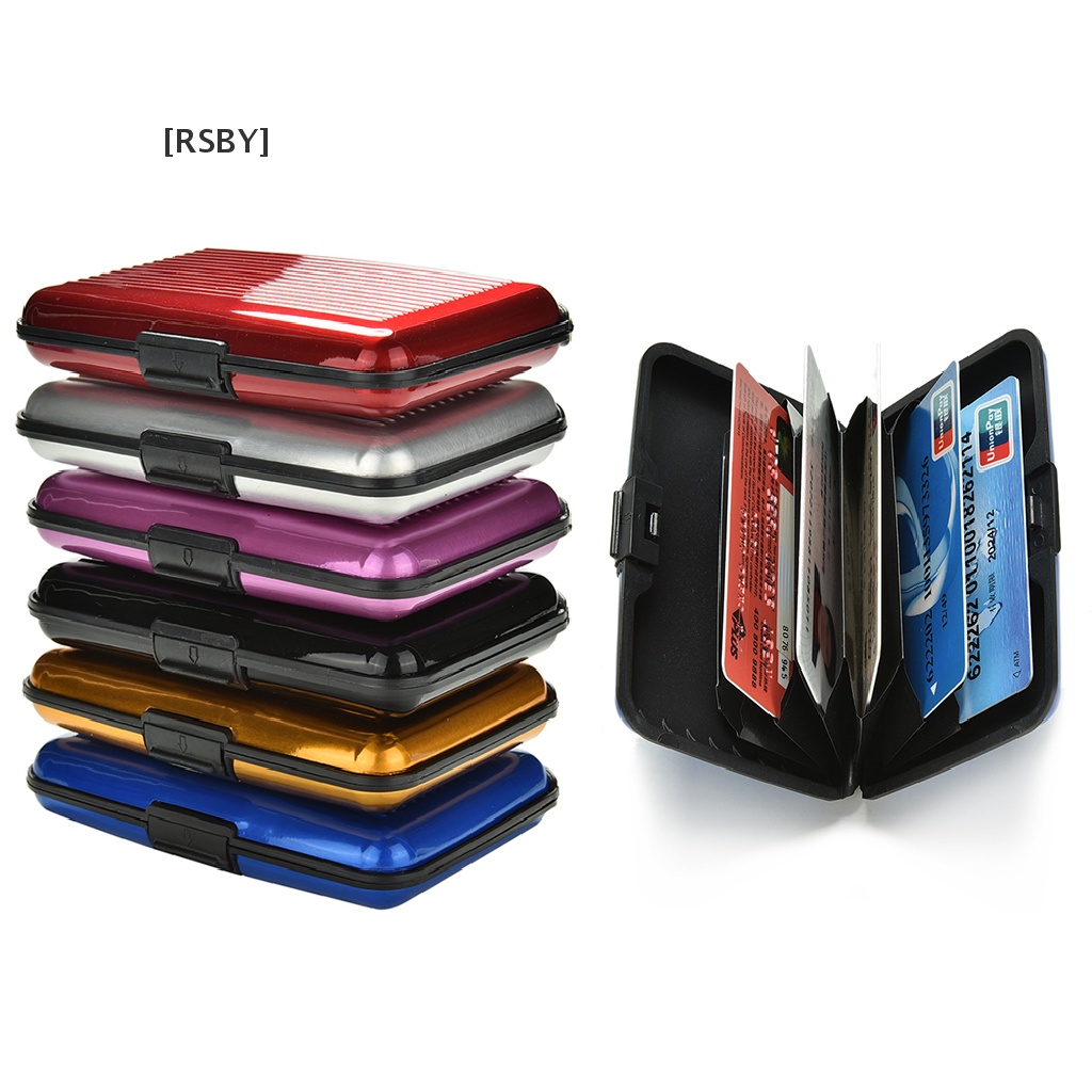 Ví Cứng Đựng Thẻ Tín Dụng / Danh Thiếp Chống Quét RFID Bảo Vệ