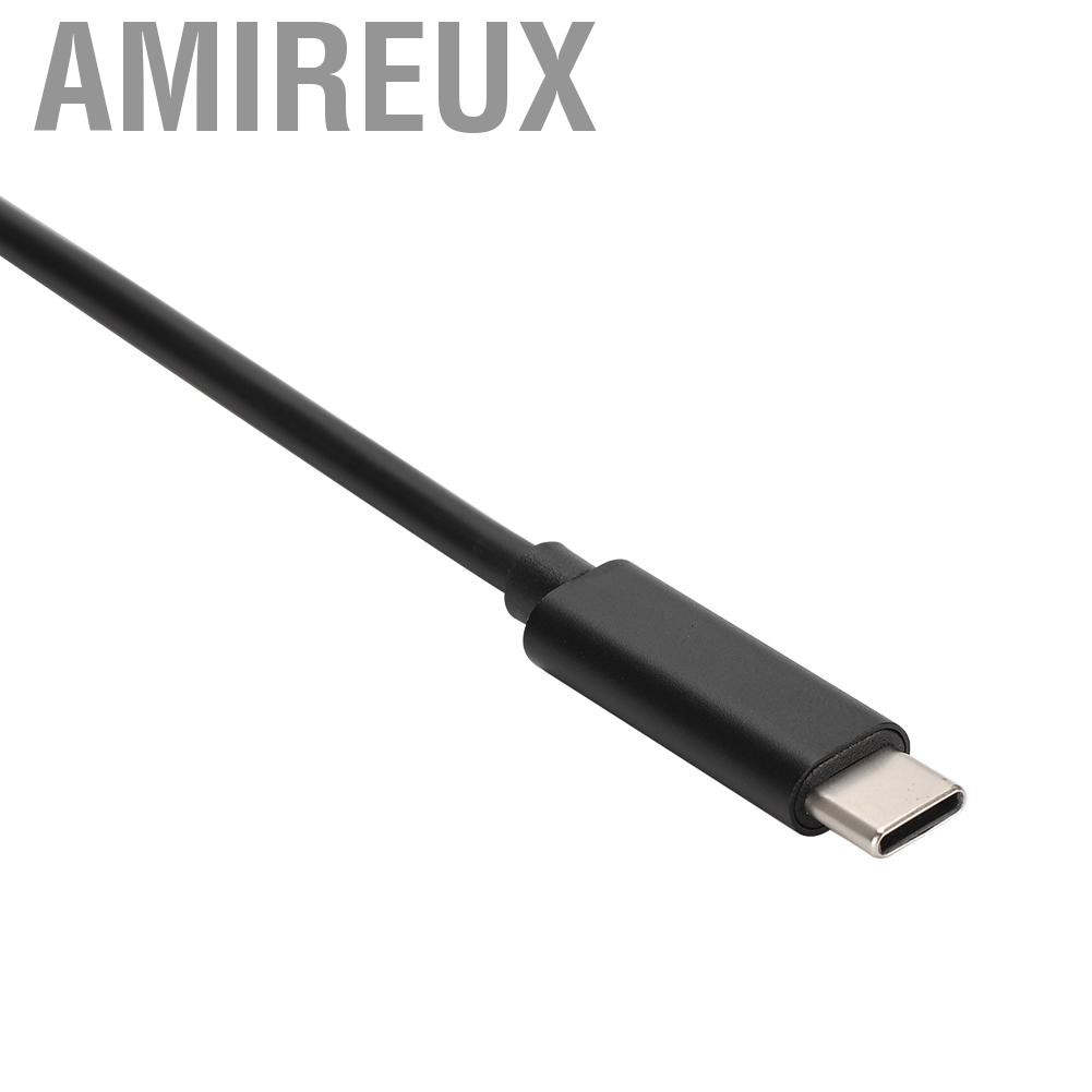 💥Hàng Sẵn Amireux Cáp chuyển đổi cổng cắm Type-C 5.5mm x 2.5mm 90w 19v-20v chất lượng cao Dây cáp sạc nhanh chuyển đổi jack Type-C sang 5.5mm x 2.5mm cho laptop/Notebook/máy tính bàn
