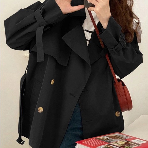 Áo Măng Tô Dáng Ngắn - Titto Closet