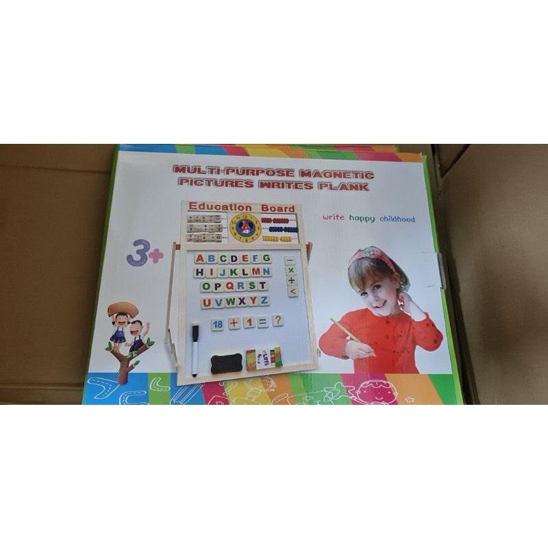 Bảng Edu chữ và số nam châm 2 mặt