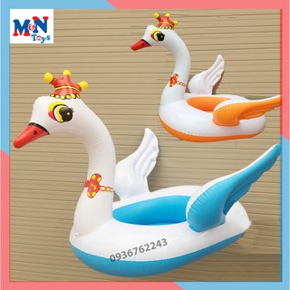 Phao bơi hình Thiên Nga cho bé kt 62cm x50cm có chỗ xỏ chân
