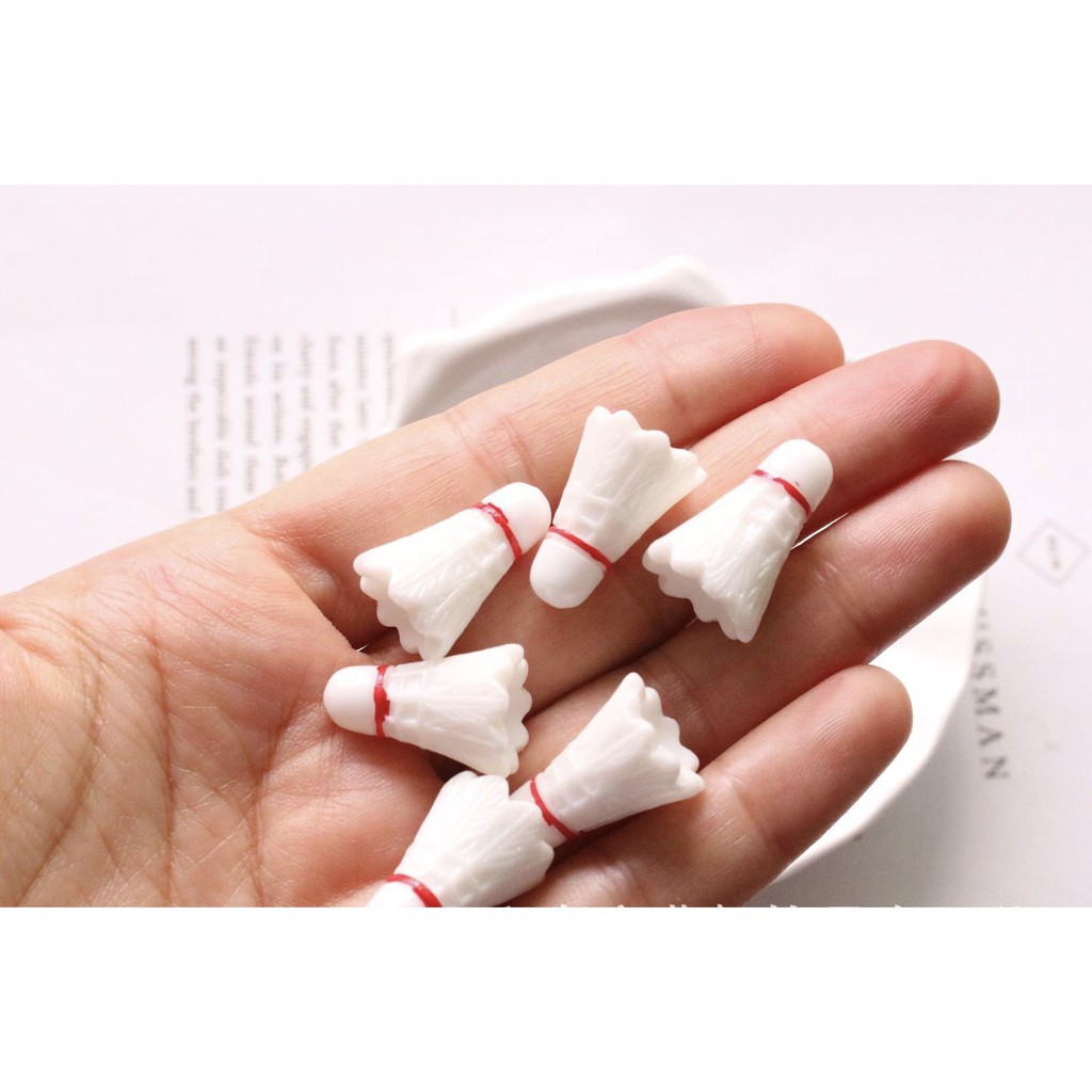 Charm  slime/ Dụng Cụ Charm Trang Trí  Hình Dụng Cụ Thể Thao -
