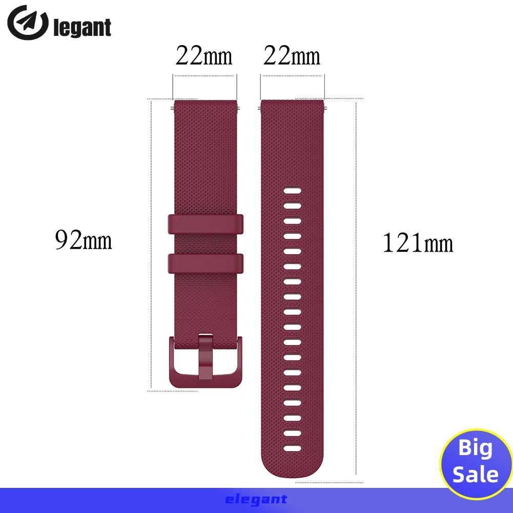 Dây Đeo Thay Thế Cho Đồng Hồ Thông Minh Polar Vantage M Bằng Silicone 22mm