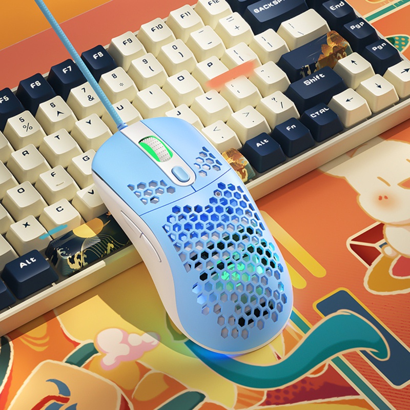 Chuột Quang Gaming 12000DPI RGB Cho Laptop