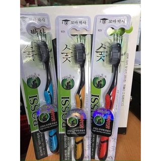 TKVT2006- 5 bàn chải đán răng than tre hoạt tính
