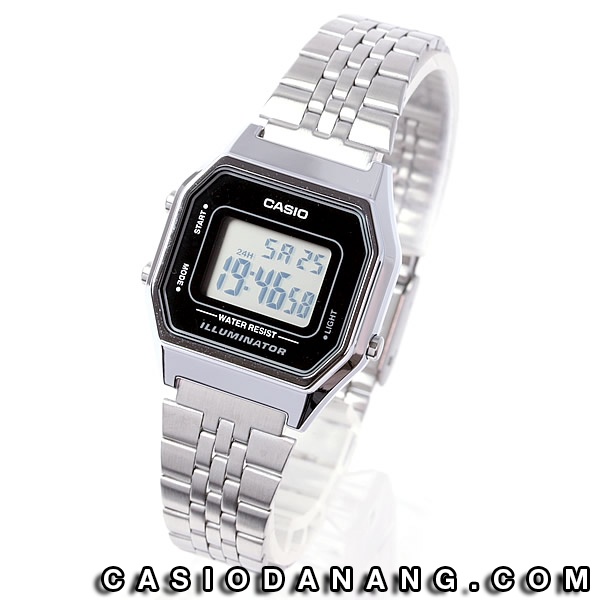 Đồng hồ nữ dây kim loại Casio chính hãng Anh Khuê LA680WA-1DF (28mm)