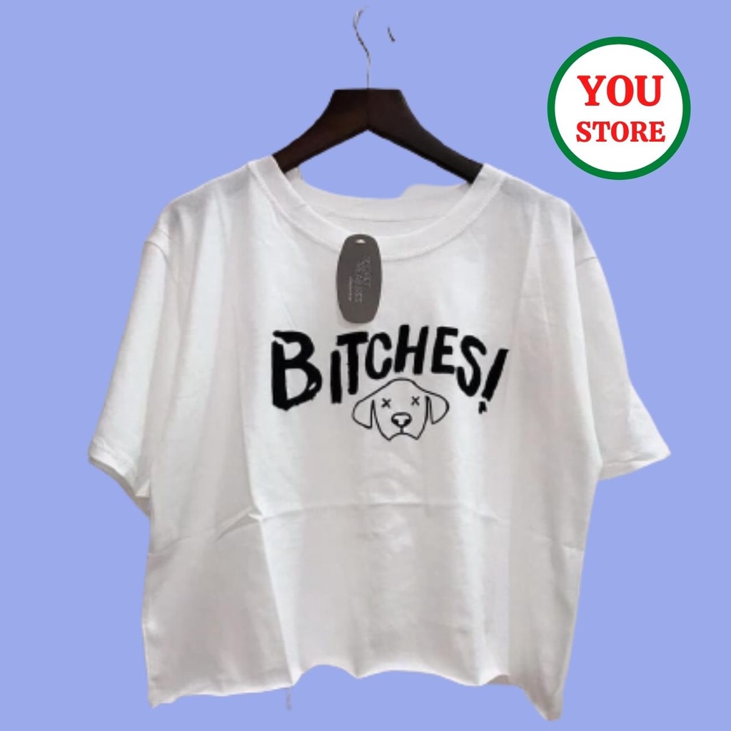 Áo Croptop Nữ Bit Zaclang Logo Ngực Chất Liệu Cotton Mã 134 You Store