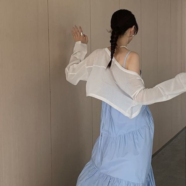 Áo Khoác cardigan Vải Lụa Lạnh Mỏng Chống Nắng Thời Trang Mùa Hè Cho Nữ