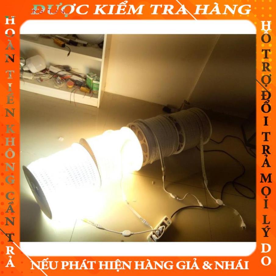 Đèn Led dây đôi 2835 , ống nhựa 220V(bán theo m) 20m trở lên Tặng Nguồn xdothe