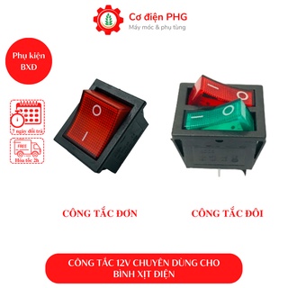 Công tắc đơn, công tắc đôi Bình phun thuốc trừ sâu bằng điện
