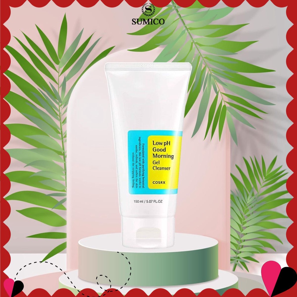 Sữa rửa mặt Cosrx Low PH Good Morning Gel 0.5% BHA Có Độ pH Thấp 150ml