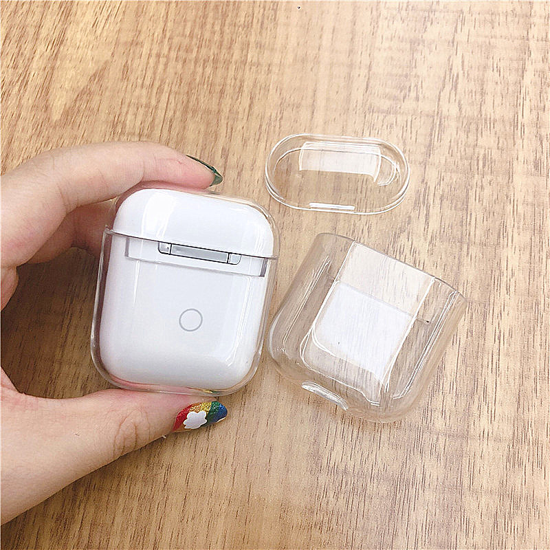 Vỏ Bảo Vệ Hộp Sạc Tai Nghe AirPods 1 2 Pro i11 i12 AirPods 3 2021 AirPods Pro 2nd Bằng Nhựa TPU Trong Suốt