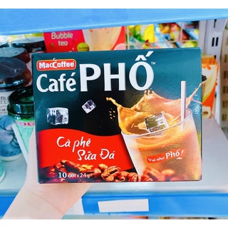 CAFE PHỐ SỮA ĐÁ VÀ ĐEN ĐÁ 240G