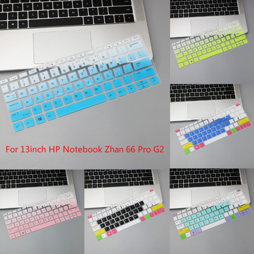 Bàn phím silicon mềm siêu mỏng cho laptop Hp Notebook 13 &quot;Zhan 66 Pro G2 430 G6