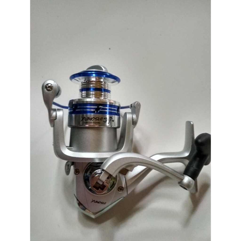 Combo bộ cần câu cá shimano máy câu yumoshi AL7000 tặng kèm phụ kiện
