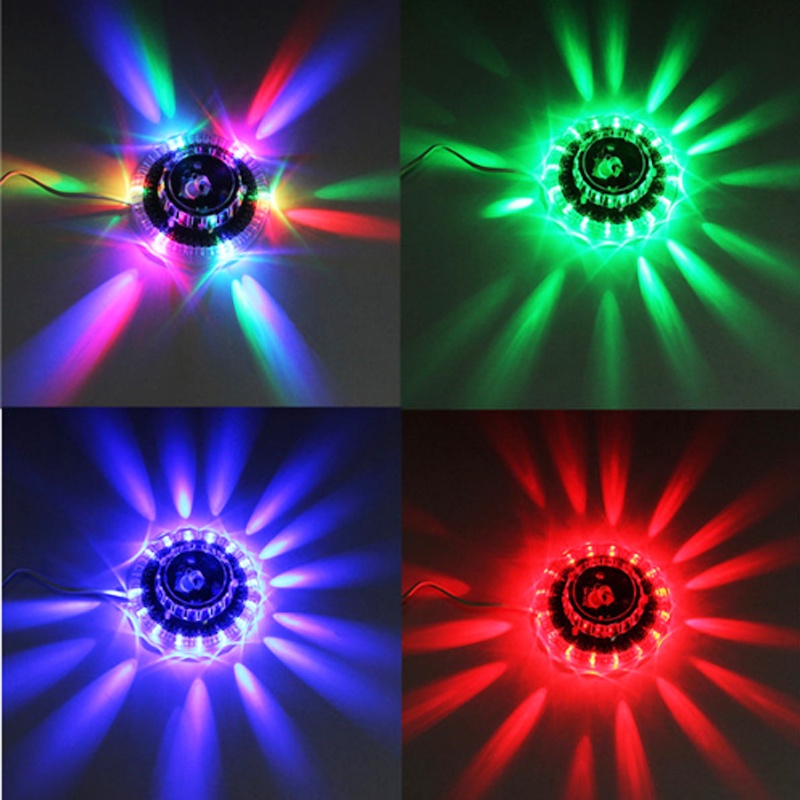 Đèn Led 48 Bóng Tạo Hiệu Ứng Ánh Sáng Hình Hoa Hướng Dương Trang Trí Sân Khấu