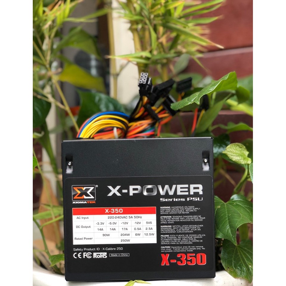 X-POWER X-350 - Nguồn Xigmatek  - Sản phẩm lý tưởng cho hệ thống GAME-NET