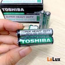 Pin tiểu 3A toshiba (vỉ 2 viên / 3 vĩ 10k)