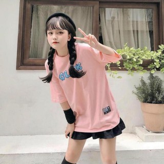 Áo thun họa tiết nam nữ tay lỡ oversize form rộng - chuẩn đủ màu vải bao đẹp ( Hồng Click, đen trắng HaDes)