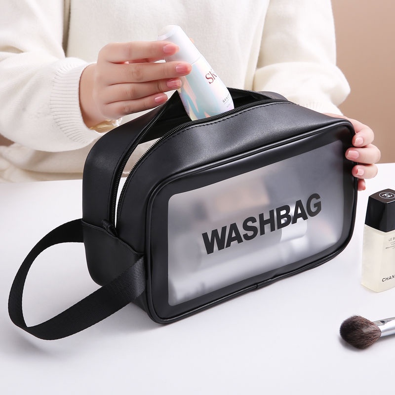 Túi đựng đồ dùng, mỹ phẩm trong suốt chống nước, túi du lịch Wash Bag nhiều màu