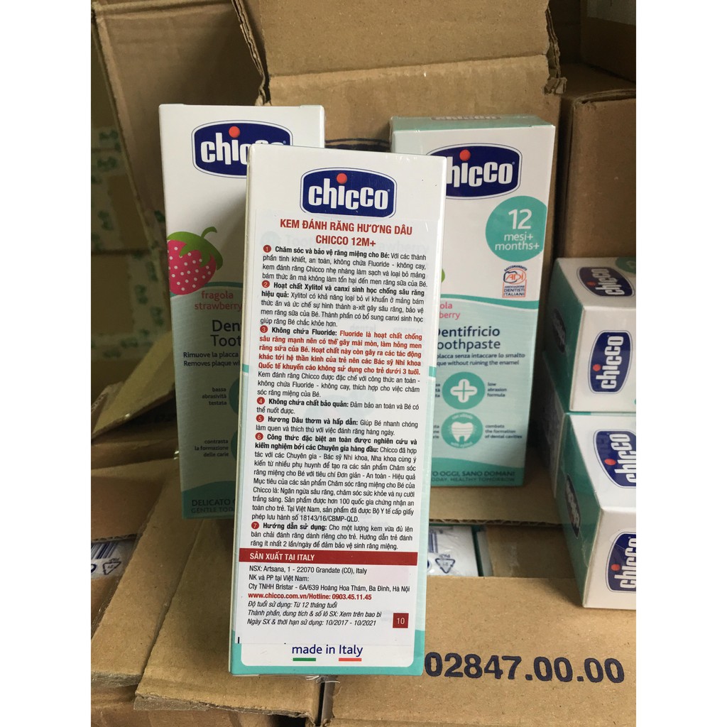 Kem đánh răng hương dâu 50ml