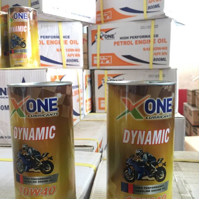 XONE 10w40 SN, 20w50 nhớt xe máy cao cấp