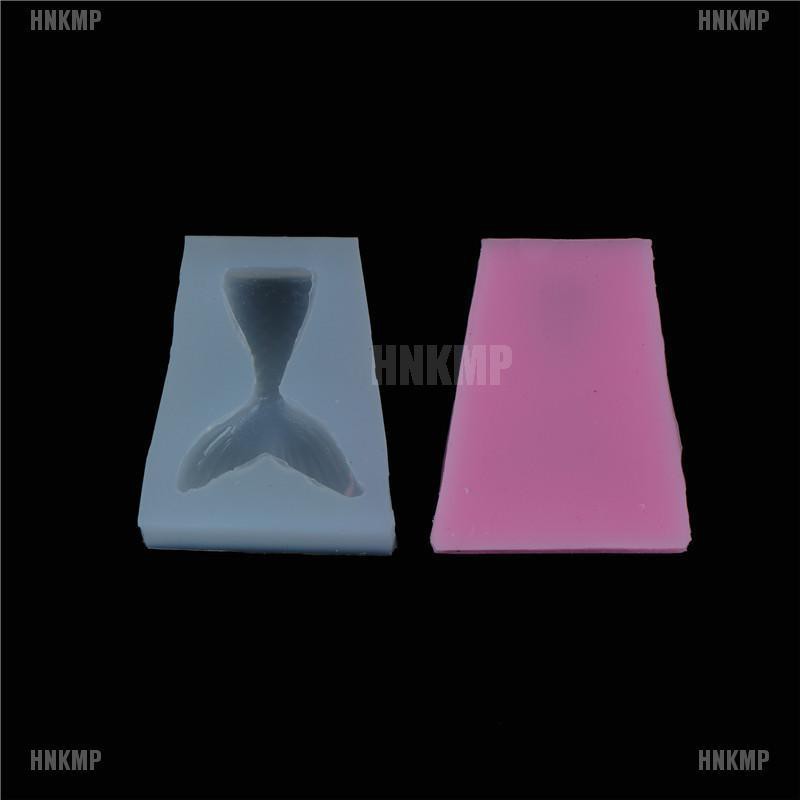 Khuôn silicon làm kẹo đường hình đuôi nàng tiên cá