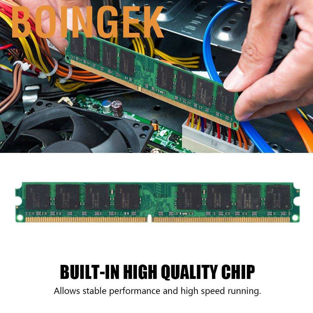 Bảng Mạch Bộ Nhớ Ram 240pin Boingek 2gb Ddr2 667mhz Pc2-5300 Cho Intel / Amd | BigBuy360 - bigbuy360.vn