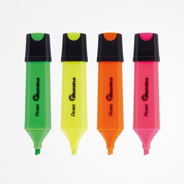 Bút dạ quang nhớ dòng Illumina Pentel SL60 nhiều màu