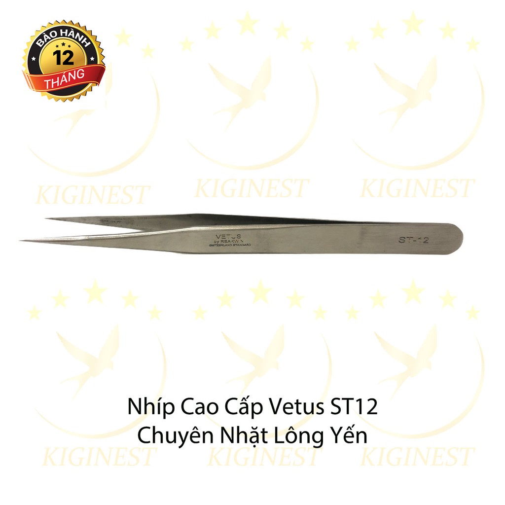 NHÍP ST_12  & ESD_12 NHẶT LÔNG YẾN, NỐI MI, GẮP LINH KIỆN ĐIỆN TỬ_ LOẠI CAO  CẤP_ KHUYẾN MẠI GIÁ SÔC