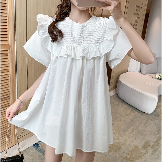 Đầm babydoll dáng xòe tiểu thư Ulzzang Emilyshop