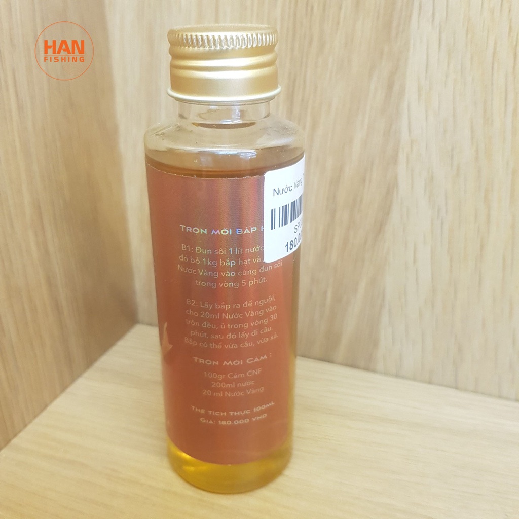 Nước Vàng Chung Nguyễn Fishing Làm Tăng Hương Vị Mồi, Kích Thích Cá Ăn Dùng Câu Cá Chép, Trắm Cỏ, Đen