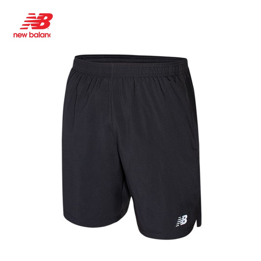 Quần ngắn chạy bộ nam NEW BALANCE Running AMS93189BK (form châu á)