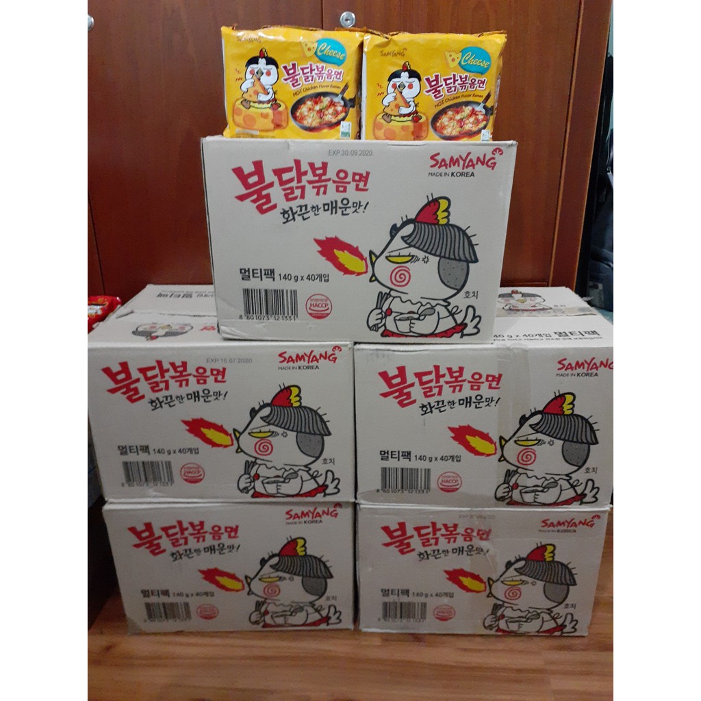 Combo 10 Gói Mì Cay Samyang Vị Phô Mai - Hàn Quốc | BigBuy360 - bigbuy360.vn