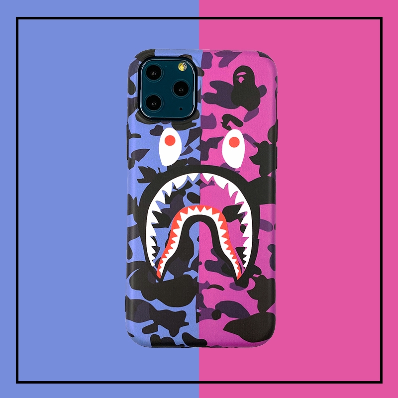 Ốp điện thoại dẻo họa tiết miệng cá mập & rằn ri cá tính cho iPhone 11 Pro MAX i7 i8 plus XR XS MAX